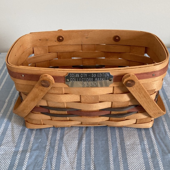 Longaberger Ocean City 5th Edition Collectors Basket 2000 VERY RARE - Picture 7 of 9